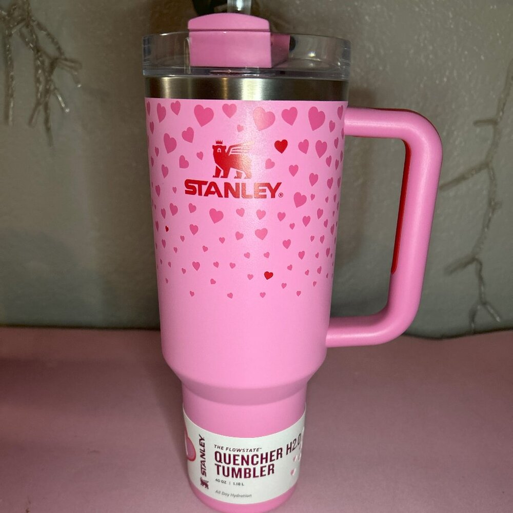 Stanley Target Exclusive Valentine’s Day 2025 Sweet Hearts 40oz Tumbler Limited!